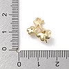 Brass Micro Pave Cubic Zirconia Pendants KK-D283-15G-3