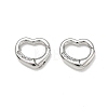 Brass Micro Pave Clear Cubic Zirconia Spring Gate Rings CU-CBA9234-23P-1