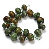 Natural Green Opal Beads Strands G-L642-I06-18x13mm-3