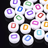 Initial Acrylic Beads OACR-E001-20D-1