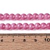 Acrylic Imitation Cat Eye Beads Strands OACR-Q197-01A-13-4