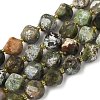 Natural Green Opal Beads Strands G-U023-A14-01-2