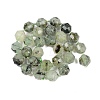 Natural Prehnite Beads Strands G-O201B-144H-4