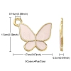 20Pcs 5 Colors Alloy Enamel Pendants ENAM-YW0002-99-4