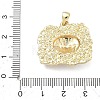 Brass Pendants KK-C251-06C-G-3
