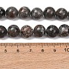 Natural Fluorescent Syenite Rock(Glow under UV Light) Beads Strands GG-NH0012-A01-10mm-4