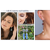  Jewelry 4 Pairs 4 Style 925 Sterling Silver Leverback Earring Findings FIND-PJ0001-30-17