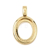 Brass Pendant Cabochon Settings KK-CBA968C-03G-03-1