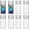 SUNNYCLUE 40Pcs Clear Glass Bottles Bead Containers CON-SC0001-15A-02-1