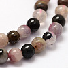 Natural Tourmaline Beads Strands X-G-F364-03-4mm-3