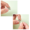6 Sets 3 Style Alloy Box Clasps FIND-TA0001-54-18