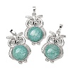Natural Amazonite Pendants GG-CBA0251-05P-1