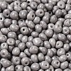 6/0 Opaque Baking Paint Glass Seed Beads SEED-M012-02A-17-3