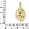 304 Stainless Steel Crystal Rhinestone Pendants STAS-C179-05G-3
