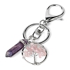 Rose Quartz Keychains PW-WG01337-05-1