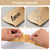 50M Kraft Paper Adhesive Tape AJEW-GF0014-26-5