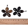 Natural Agate Big Pendants G-Q494-25P-03-3