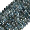 Dyed Imitation Jade Glass Beads Strands GL-Z001-02A-12-1