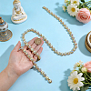 1Yard Floral Alloy & Rhinestone Hotfix Resin Rhinestone AJEW-HY0003-61-3
