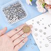 180Pcs 6 Styles 202 Stainless Steel Spacer Beads Sets STAS-AR0001-67-3