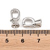 Brass Fold Over Clasps KK-H292-29P-3