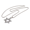 304 Stainless Steel Box Chain Necklaces NJEW-P304-01B-2