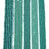 Electroplate Opaque Solid Color Glass Beads Strands EGLA-A044-P8mm-L31-2