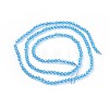 Transparent Glass Beads Strands GLAA-F094-A01-2