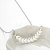304 Stainless Steel Cutout Pendant Necklaces for Women WGF4B22-04-1