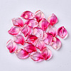 Transparent Spray Painted Glass Pendants GLAA-S054-001B-01-1