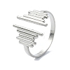 304 Stainless Steel Rings for Women RJEW-M019-06P-1