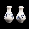 Handmade Printed Porcelain Beads PORC-T136-03A-01-1