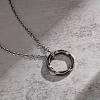 Nordic Rune Ring 304 Stainless Steel Pendant Necklaces for Men FS-WGC3540-04-1