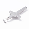Tarnish Resistant 304 Stainless Steel Pendants X-STAS-N017-13P-3