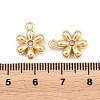 Rack Plating Alloy Rhinestone Pendants PALLOY-T096-08G-04-3