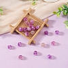 20Pcs 2 Colors Resin UV Reactive Beads RESI-TA0005-68-6