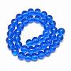 6mm Round Glass Spacer Beads Strands X-GR6mm22Y-2