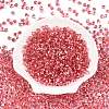 6/0 Baking Paint Transparent Glass Seed Beads SEED-N006-06F-2