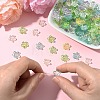 15g Transparent Acrylic Bead Caps TACR-YW0003-07E-4