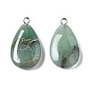 Natural Green Aventurine Pendants G-S356-14C-2