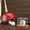 Square Actylic Baseball Display Box ODIS-WH0030-57-5