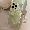 Summer Green Butterfly TPU Plastic Mobile Phone Cover PW-WG901B1-09-3