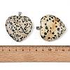 Natural Dalmatian Jasper Pendants GG-K002-12A-04-3