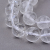 Natural Quartz Crystal Beads Strands G-Q462-8mm-32-1