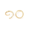 Brass Open Jump Rings KK-G604-08G-18-2