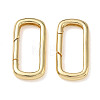 Brass Spring Gate Clasps
 KK-CBA50B0-33G-1