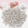 300Pcs Brass Rhinestone Spacer Beads RB-SP0001-02-6