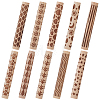 10Pcs 10 Styles Wood Rolling Pin AJEW-GF0014-29-7