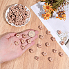 100Pcs Engraved Beech Wood Beads WOOD-PA0001-86B-3