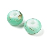 Opaque Spray Painted Glass Beads X1-GLAA-G118-01I-2